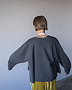 ENFOLD / NO-COLLAR CARDIGAN