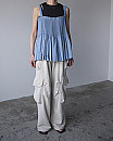 INSCRIRE / Cotton Linen Cargo Pants