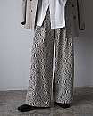villd / jacquard pants