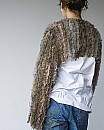 CURRENTAGE/ tulle chiffon short bolero