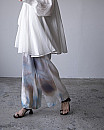 ENFOLD/ DRAWSTRING WIDE-PANTS