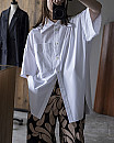ENFOLD / HALF-SLEEVES BOX SHIRT