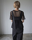 villd / mesh  embroidery tops