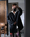 enfold / BIG-SHOULDER JACKET