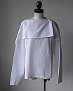 SEEALL / stole top (White)
