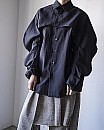 MIOSMOKEY/ PRINT DETACHABLE ST　(D,NAVY)