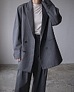 villd / Wool Double-breasted jacket(gray)