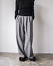 ENFOLD/ STRAIGHT-WIDE PANTS