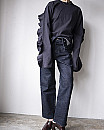 QUIITO/ REDENIM W WAIST PT (INDIGO)