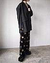 villd / Sequin Embroidered velvet  Ptans