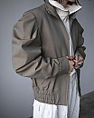 holiday/ wool twill puff blouson