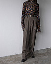 INSCRIRE /Wool Gabardine Wide Pants　
