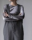 ENFOLD/LONG-SLEEVES T-SHIRT