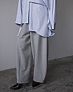 ENFOLD / ROUND TROUSER (T.gray)