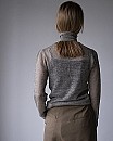 JANE SMITH /12G MOHAIR PULLOVER ATTACHMENT NECK