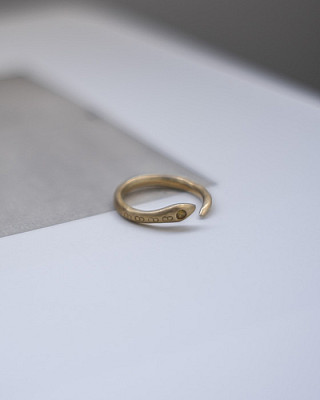 【予約商品】8UEDE / 8 Dia Third Eye Ring. / Gold, Yellow 　(半額内金)