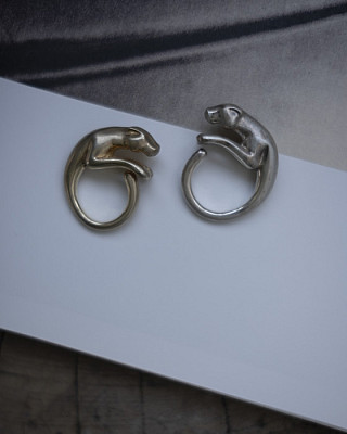 【予約商品】8UEDE / Felis C ring / gold  (半額内金)
