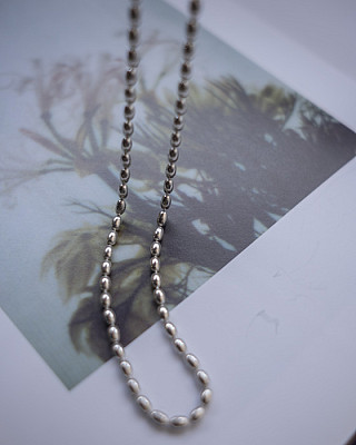 【予約商品】8UEDE / Sparkle Choker /Silver / S (半額内金)