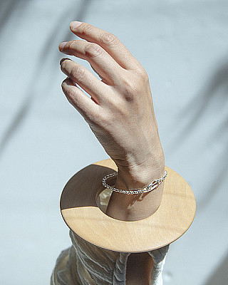 【予約商品】8UEDE/ Ring Wood Bangle M (半額内金)