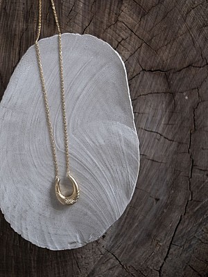 8UEDE / Pure Tao Necklace / S (Gold)