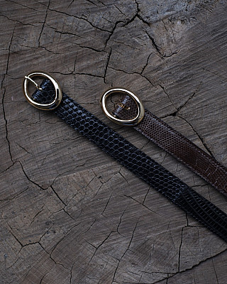 BISOWN / LIZARD LEATHER