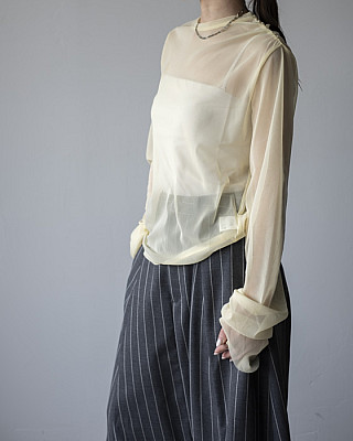 JUN MIKAMI / POWER NET LONG SLEEVE