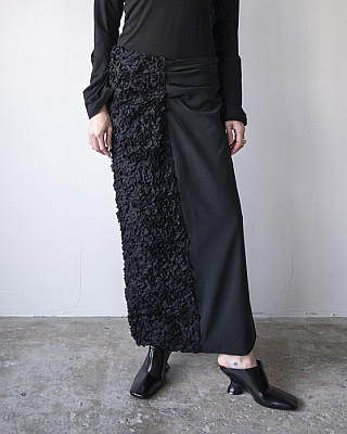 villd / embroidery  combination Skirt