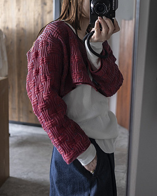 villd / Dimensional Embroidery Jacket