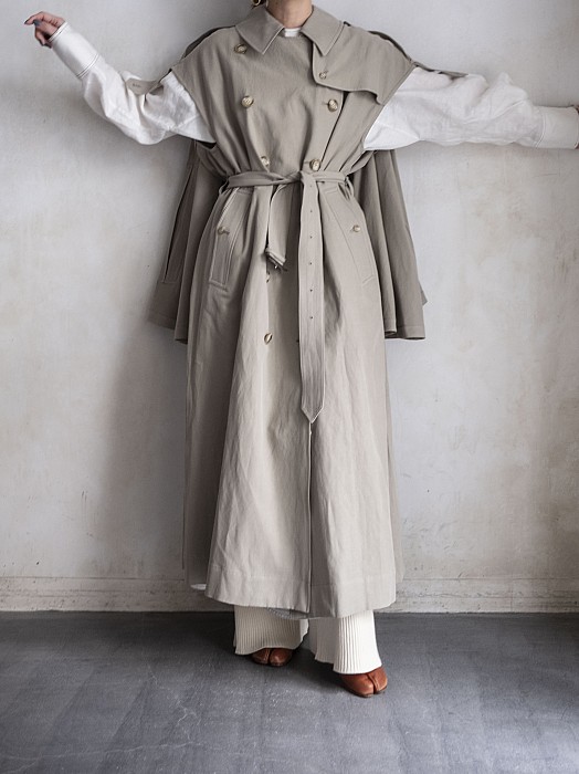 WRYTHWRYTH トレンチコート TRENCH MANTLE DRESS