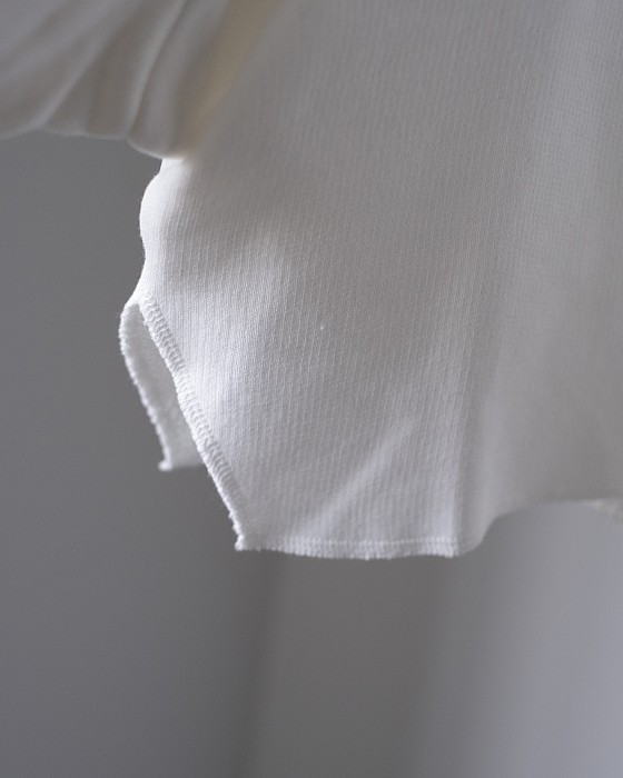 vonique / volume sleeve sweat (white)