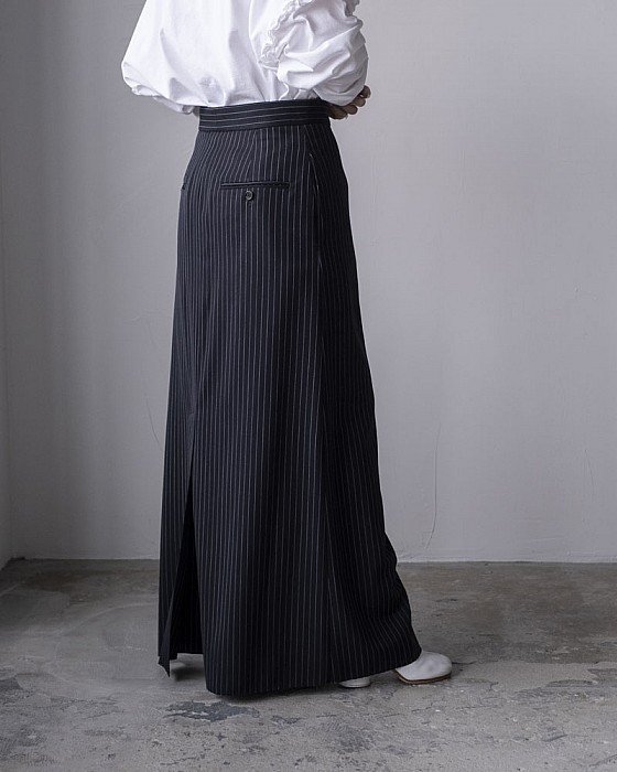 INSCRIRE/ Wool Long Skirt