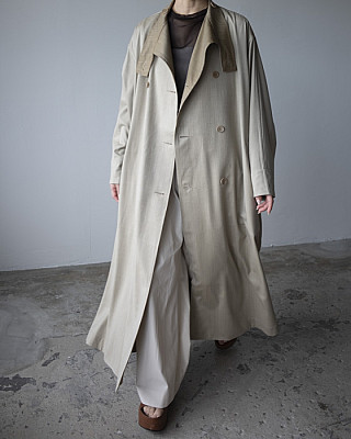 GABRIELA COLL GARMENTS / NO.65 RAINSYSTEM WOOL OVERSIZED COAT