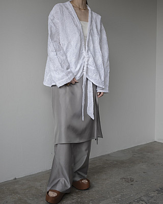 INSCRIRE / Cupro Layered Pants