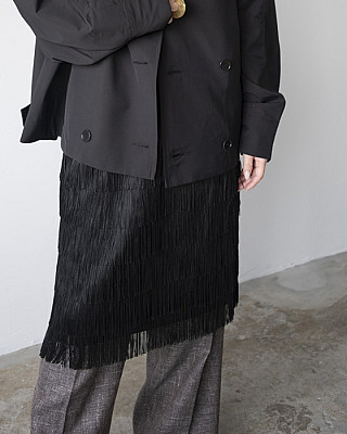INSCRIRE / Fringe Skirt