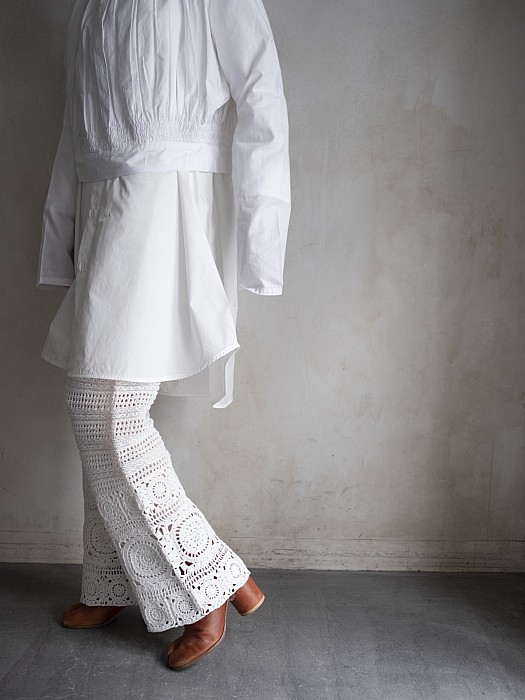 完売品 vonique crochet lacepants (White) 期間限定30％OFF! odessa