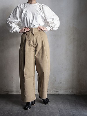 STUDIO NICHOLSON/classic pants<sale>