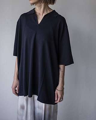 BISOWN/ SILK COTTON SKIPPER KNIT