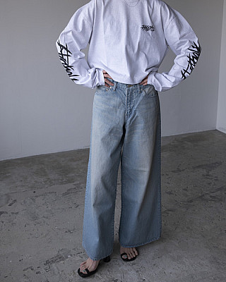 INSCRIRE/ Used Denim Baggy Pants