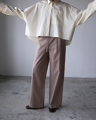 BISOWN / GUNCLUBCHECK SLEEPING PANTS