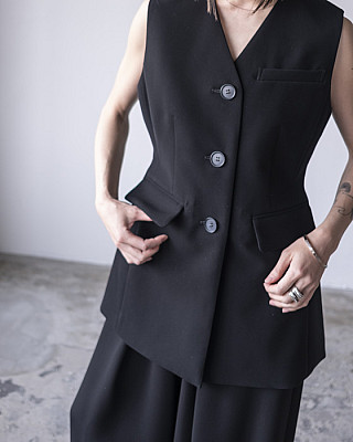 ENFOLD / Lightダブルクロス V N/C VEST