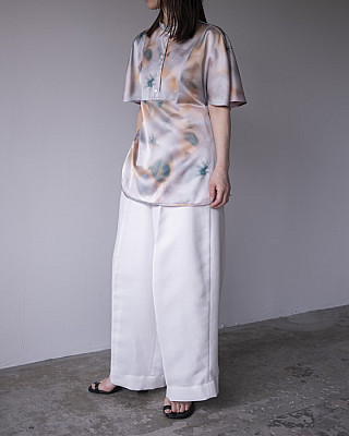 ENFOLD / WIDE COCOON TROUSERS