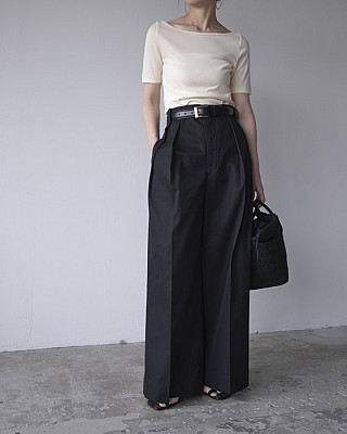 BISOWN / WIDE CHINO