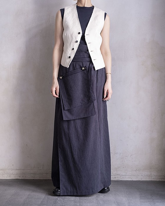 ENFOLD PENCIL WRAP-SKIRT 36 新品 即完 希少入手困難-