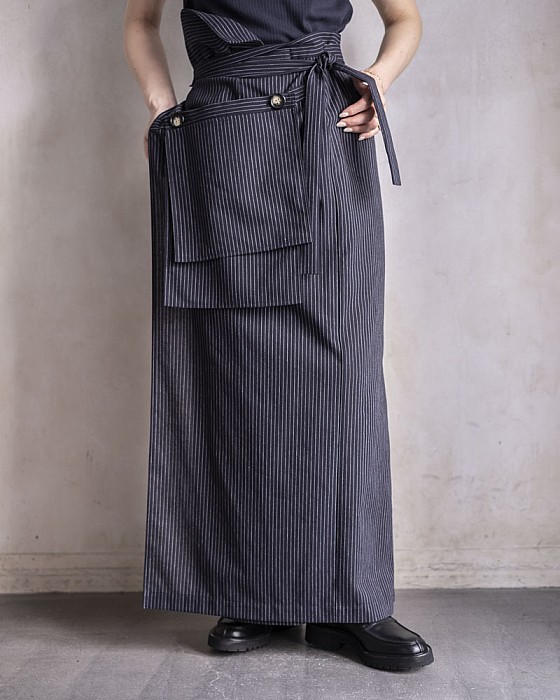 新品未使用☆エンフォルド PENCIL WRAP-SKIRT-