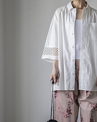 PERD/ arm lace shirt