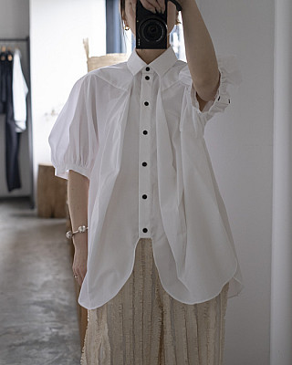ENFOLD / PUFF SHIRT