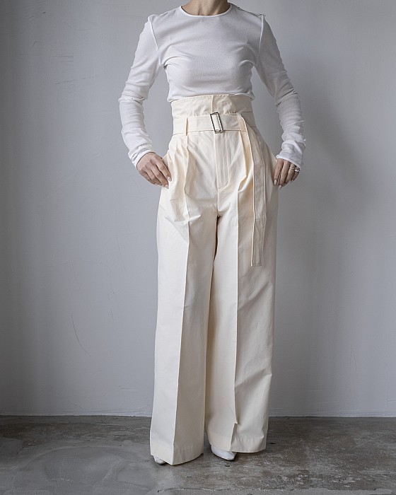 iirot/ High-waisted Wide Pant