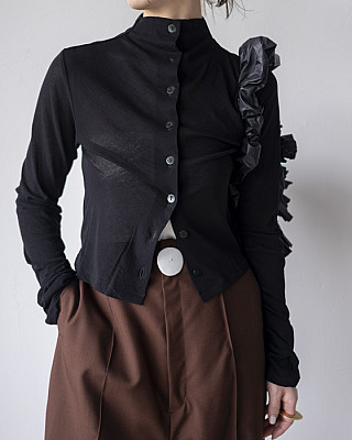 IIROT/ Cropped Cardigan