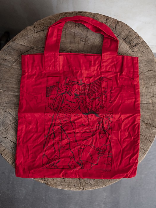 HOLIDAY/COTTON TOTE BAG-2