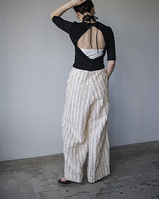 villd / back open 2way t-shirt